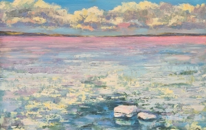 Картина Рожевий  куяльник, художниця Потьомкіна Оксана