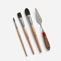 Кисти и мастихины