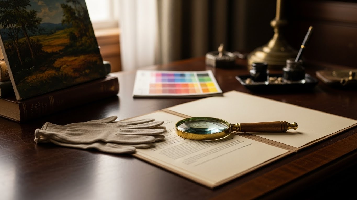 Экспертиза картины и подготовка документов для вывоза искусства