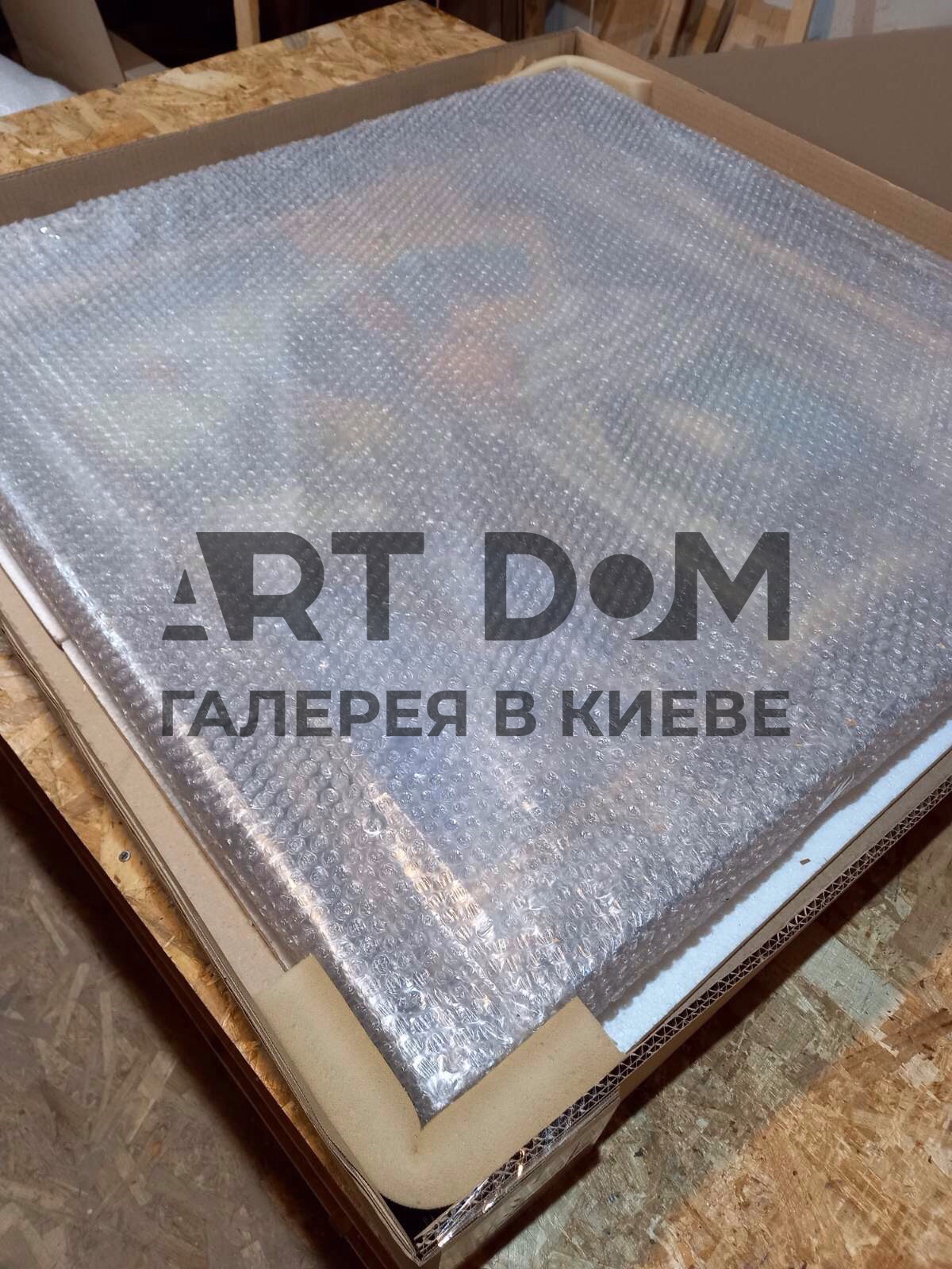 защитная коробка для доставки картины защитная коробка для доставки картины