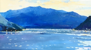 Картина Тихий вечер, художник Дулин Егор Картина Тихий вечер, художник Дулин Егор